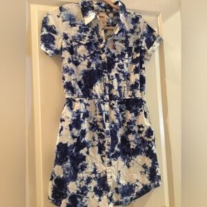 Levi’s tie -dye girls dress size 12/13
